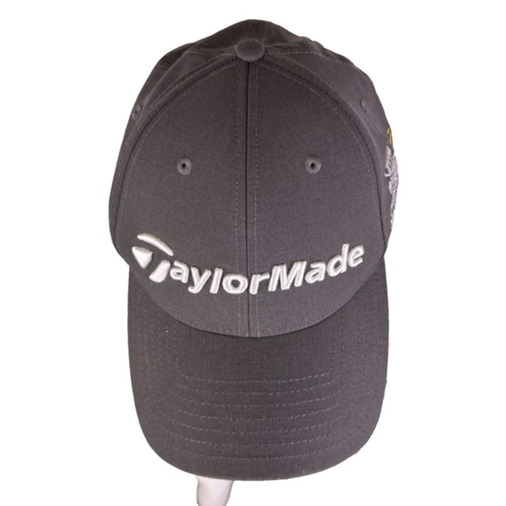 TaylorMade‎ Mens Golf Snapback Hat Cap Adjustable Black Paradise Point Club NC